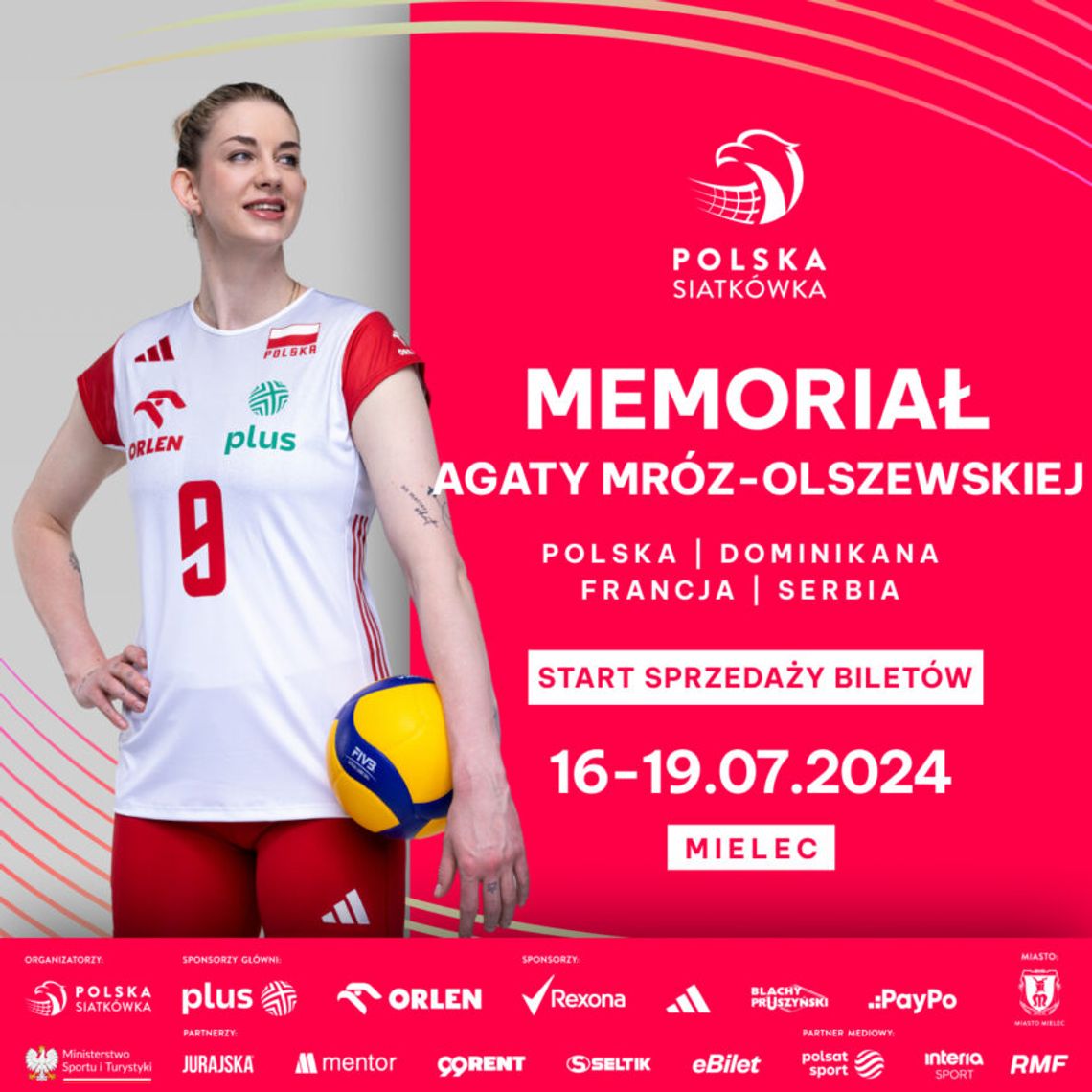 Rusza sprzedaż biletów na memoriał Agaty Mróz-Olszewskiej