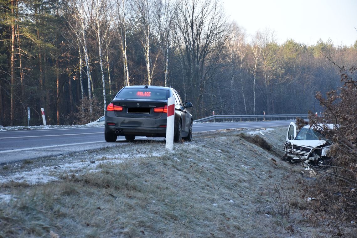 Seria zdarzeń drogowych w powiecie mieleckim