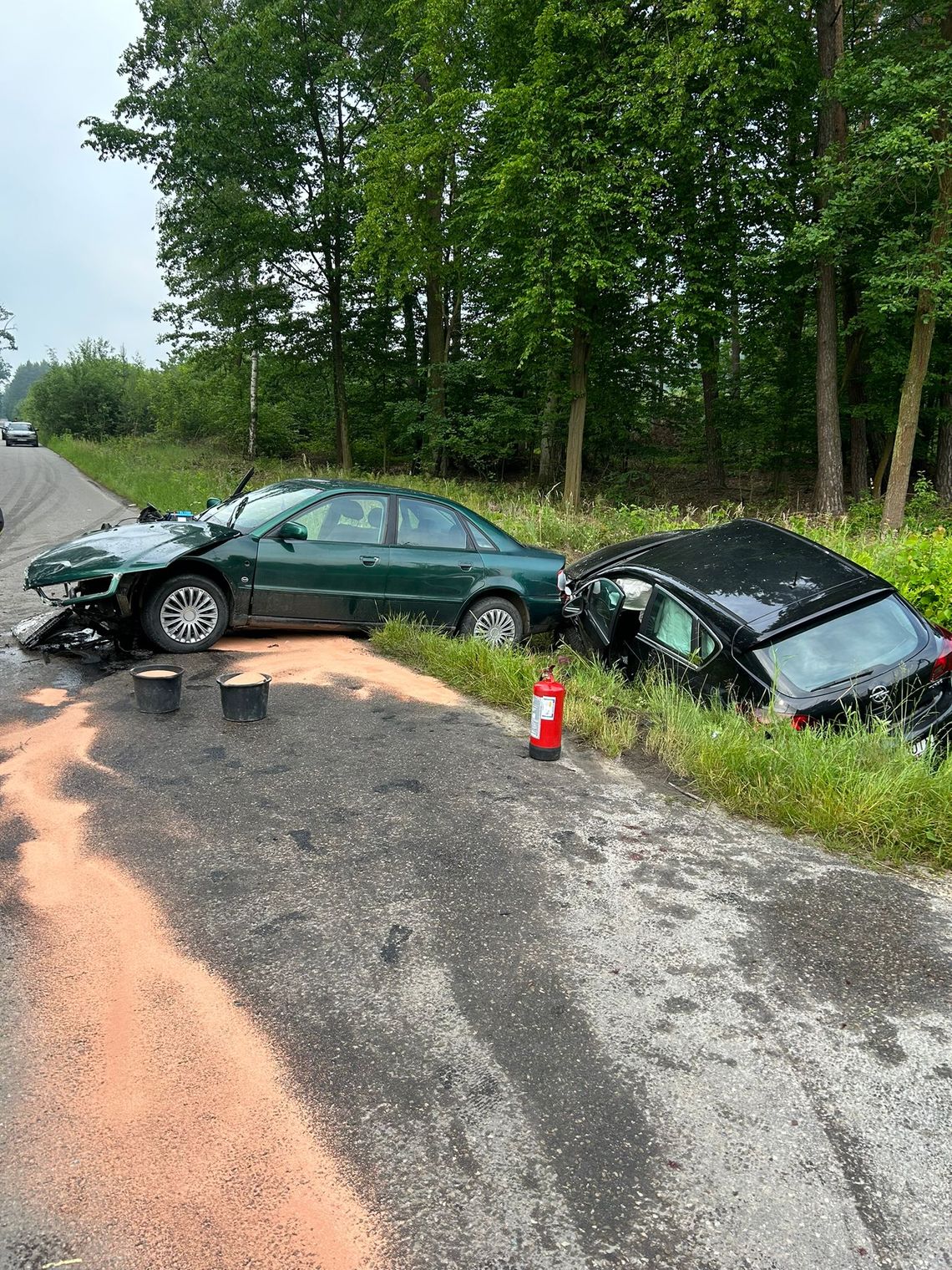 Słupiec. Wypadek drogowy, są poszkodowani