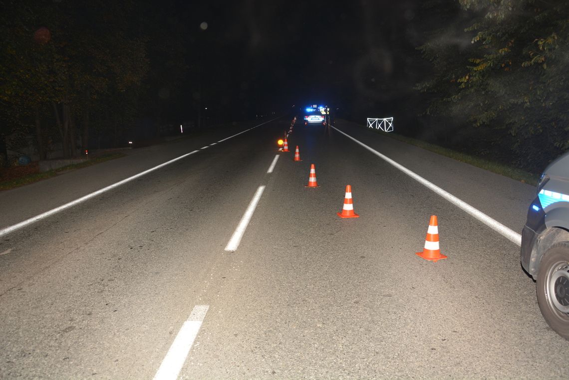 Śmiertelne potrącenie pieszego w Głogowie Małopolskim