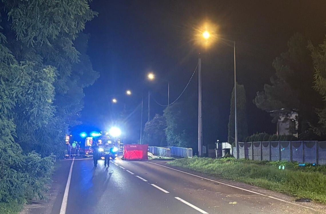 Śmiertelny wypadek w Bulowicach. Zginął 27-letni motocyklista Śmiertelny wypadek w Bulowicach. Zginął 27-letni motocyklista
