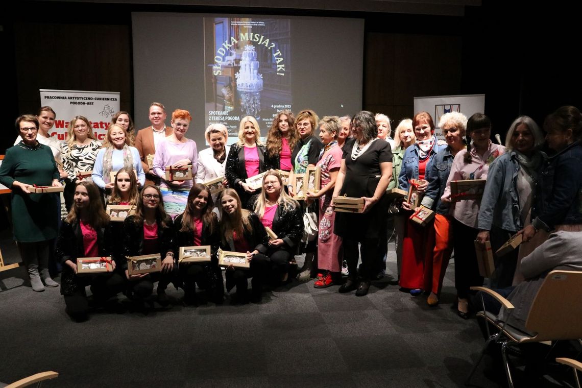 Spotkanie Teresą Pogodą w Mielcu. Kobieta wielu pasji. Spotkanie Teresą Pogodą w Mielcu. Kobieta wielu pasji.