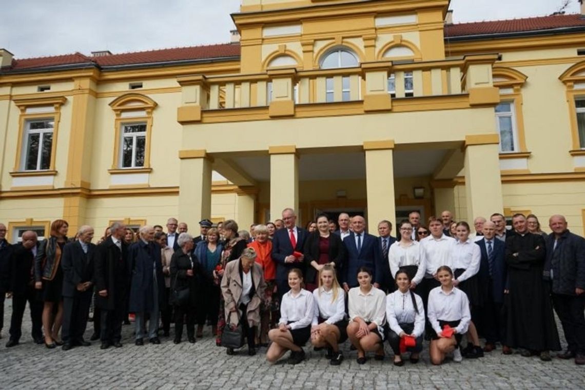 Spotkanie w ZSCKR w Rzemieniu połączone z uroczystym otwarciem internatu