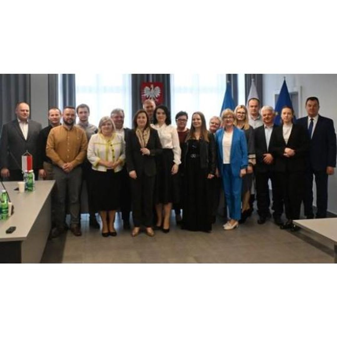 Spotkanie  władz gminy z sołtysami w Radomyślu Wielkim