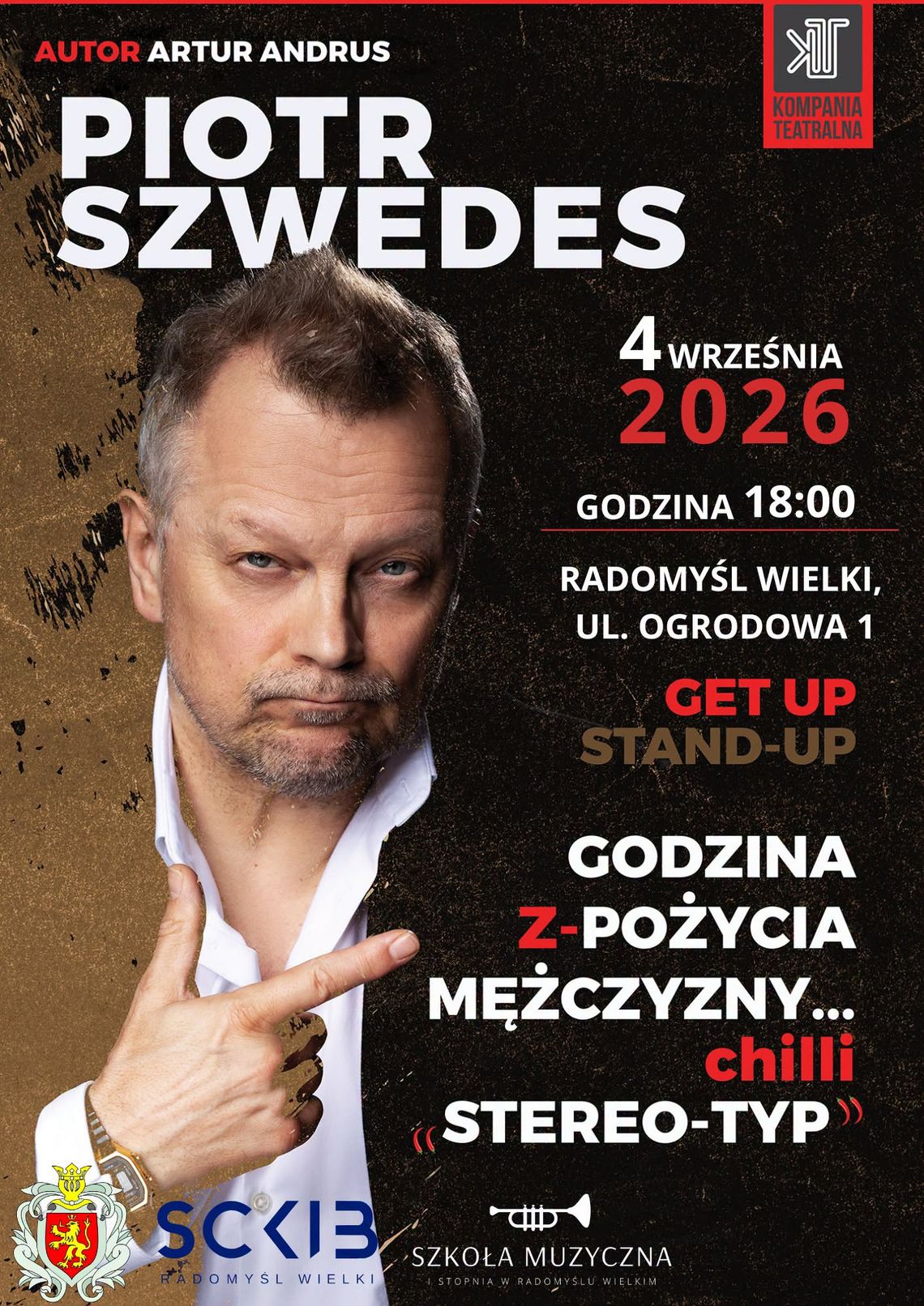 STAND UP w Radomyślu Wielkim już we wrześniu STAND UP w Radomyślu Wielkim już we wrześniu