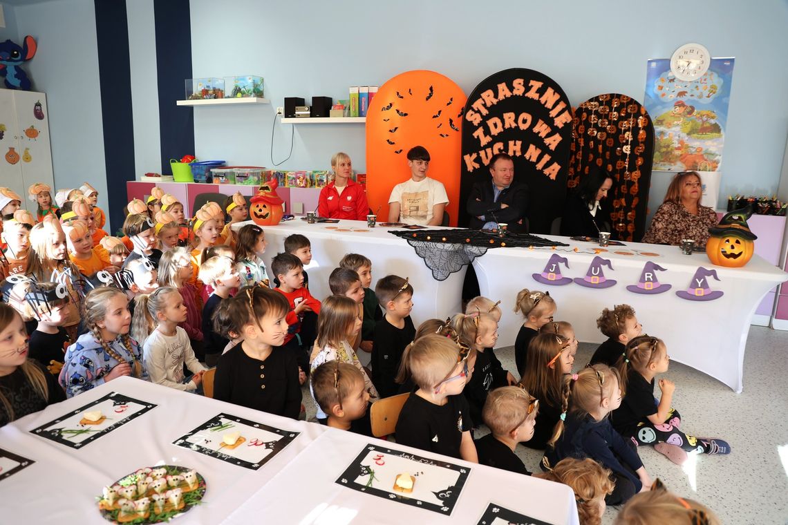 „Strasznie Zdrowa Kuchnia” w  Przedszkolu Miejskim nr 6.