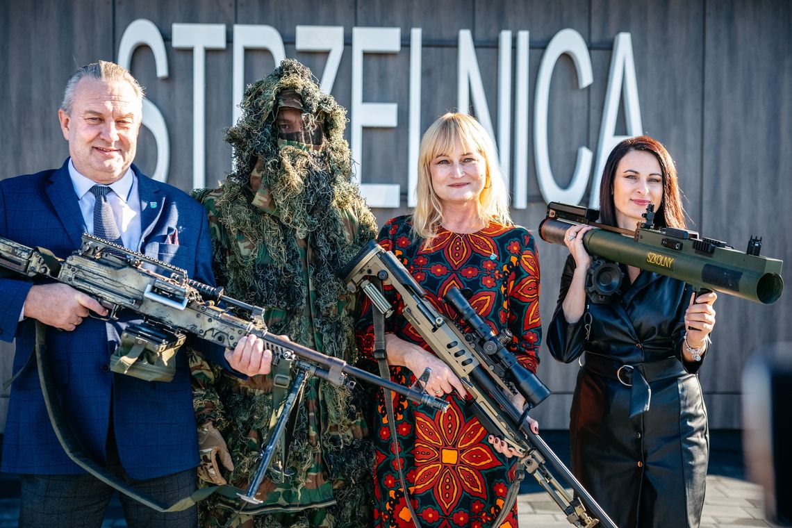 Strzelnica Powiatu Rzeszowskiego uroczyście otwarta Strzelnica Powiatu Rzeszowskiego uroczyście otwarta