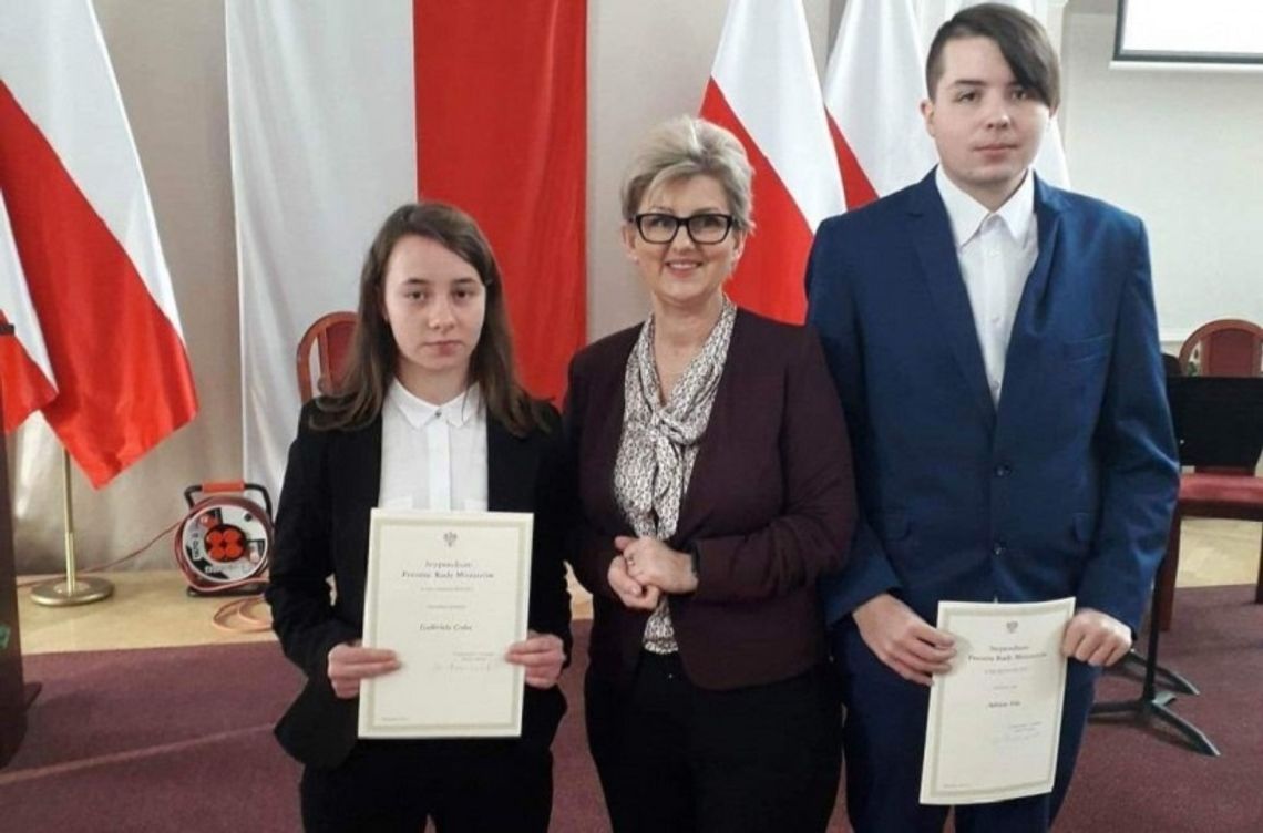 Stypendium premiera dla uczniów ZS w Radomyślu