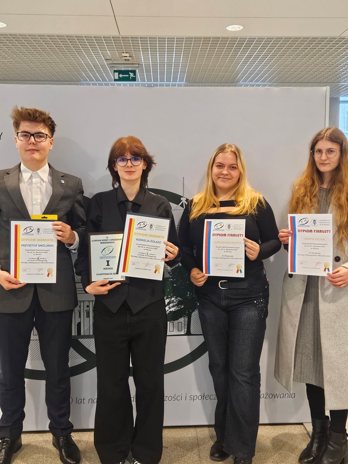 Sukces uczniów ZSE w Poznaniu Sukces uczniów ZSE w Poznaniu