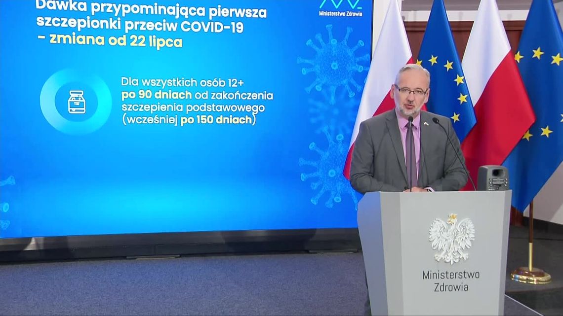 Szczepienie czwartą dawką. Minister zdrowia o terminach i grupach wiekowych