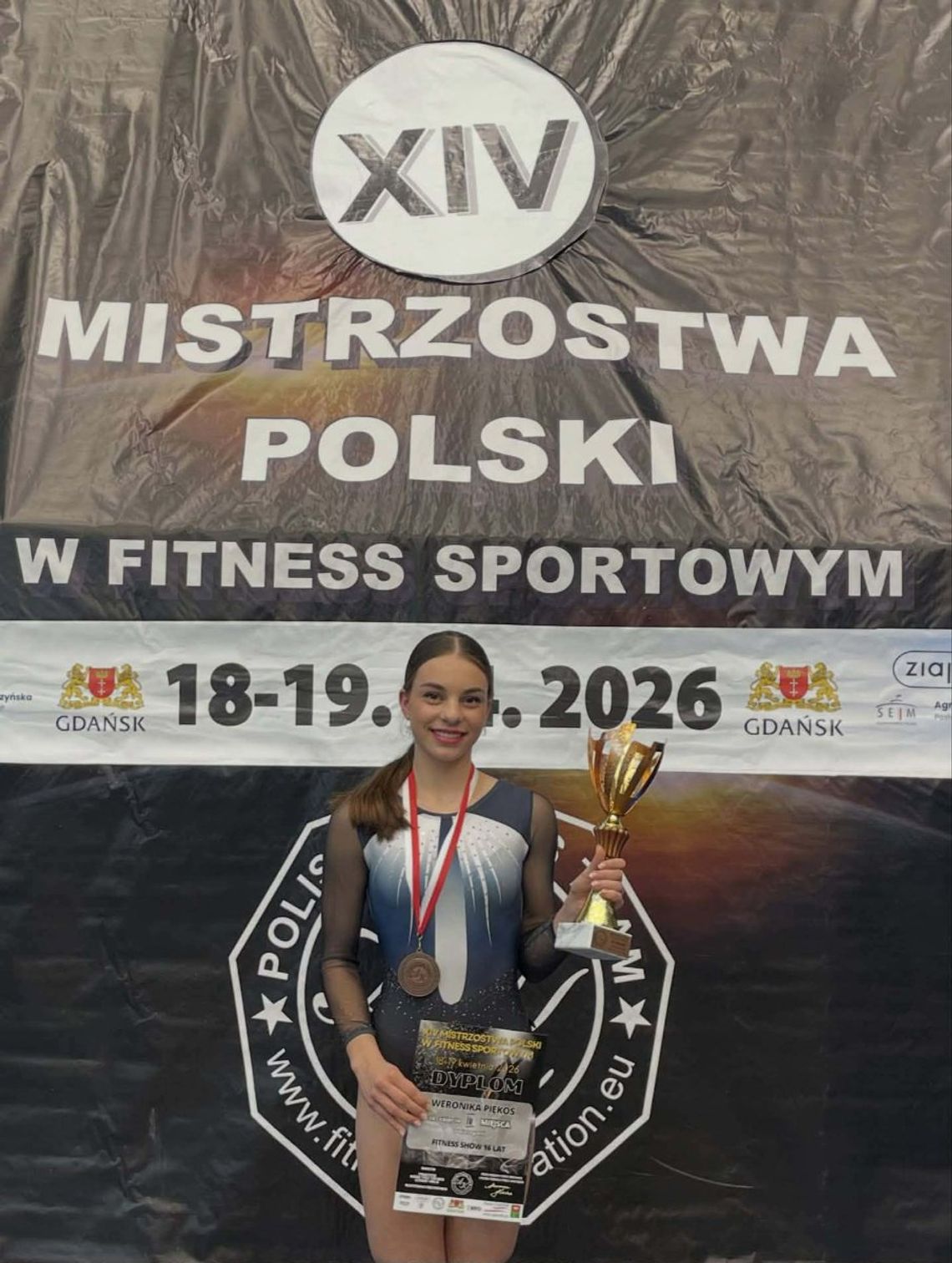 Mielec ma Wicemistrzynię Polski w Fitness Sportowym