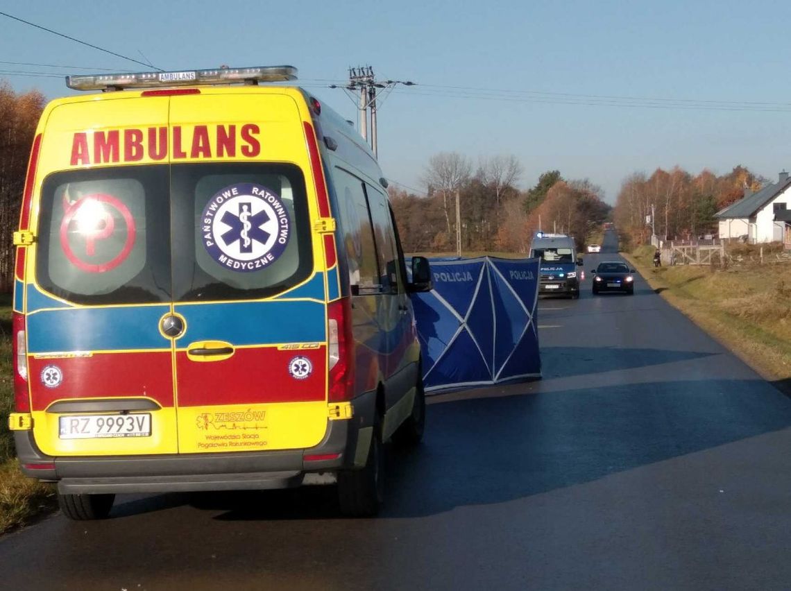 Tragiczny wypadek w Budach Głogowskich. Zginął rowerzysta