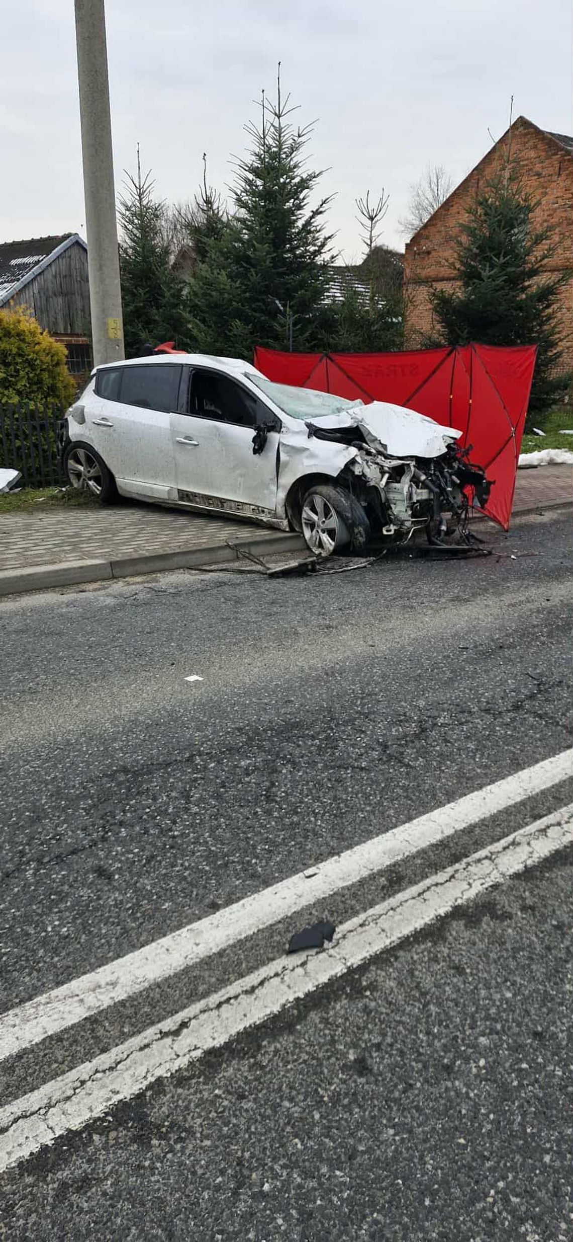 Tragiczny wypadek w powiecie mieleckim. 21-latek nie żyje