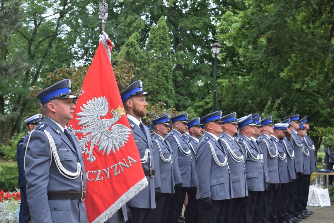 Uroczyste obchody Święta Policji w mieleckiej komendzie