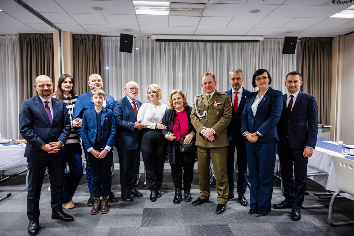 Uroczyste upamiętnienie ppłk. Ludwika Marszałka we Wrocławiu z udziałem delegacji z Dębicy