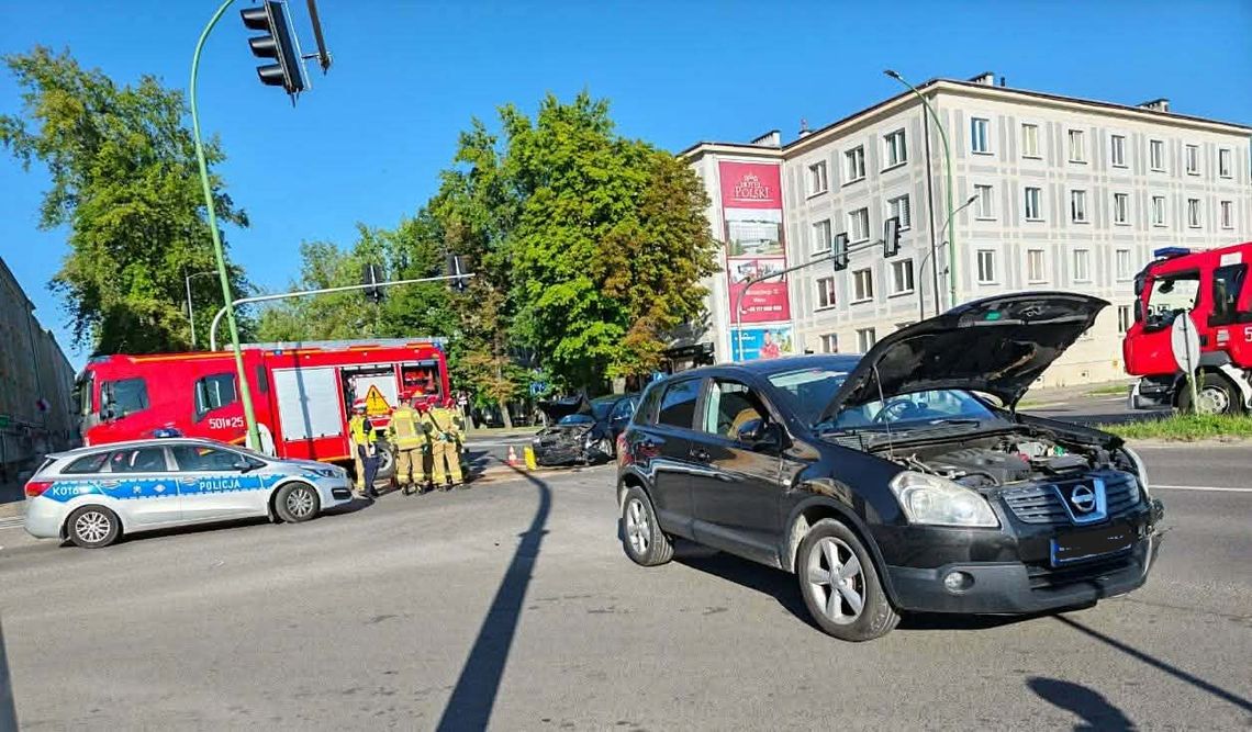 UWAGA WYPADEK Mielec - utrudnienia