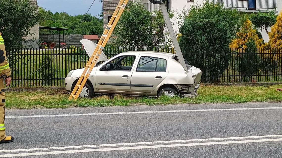UWAGA Wypadek na trasie Tuszyma- Dębica, utrudniony przejazd UWAGA Wypadek na trasie Tuszyma- Dębica, utrudniony przejazd