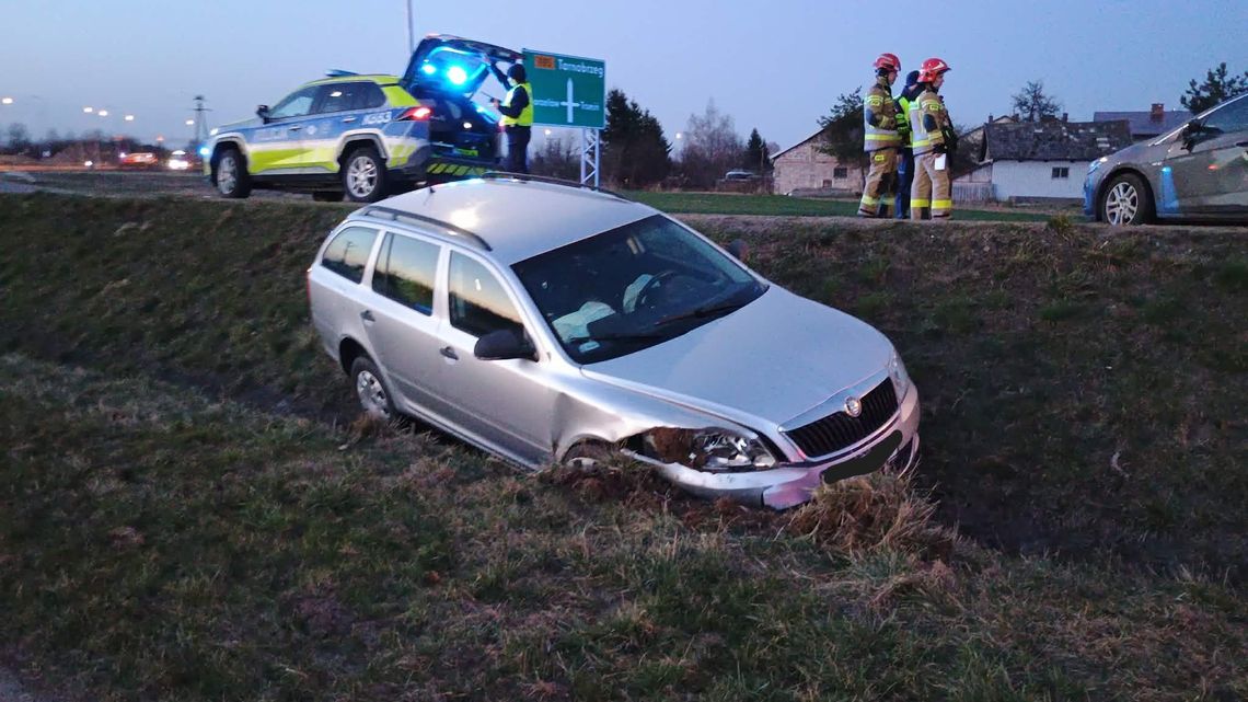 UWAGA !! Zderzenie 5 samochodów na obwodnicy Mielec