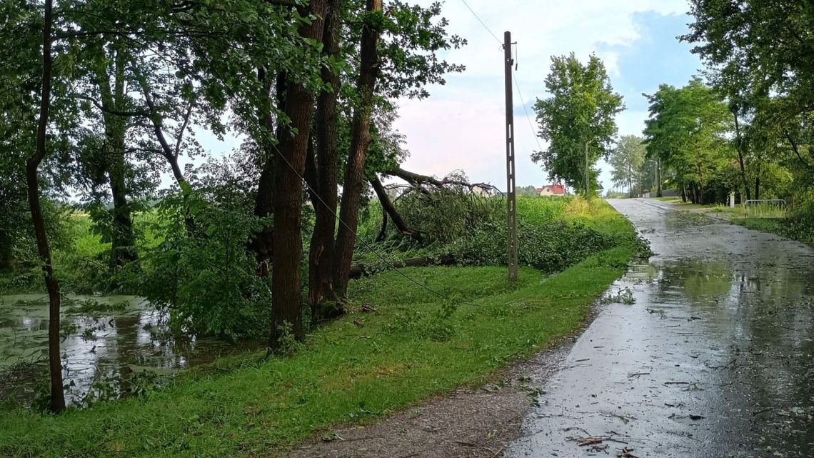 W Gminie Wadowice Górne przeszła mocna burza W Gminie Wadowice Górne przeszła mocna burza