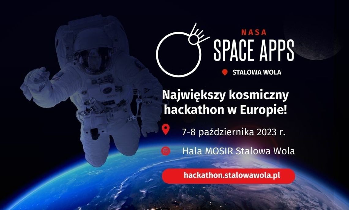 W Stalowej Woli odbędzie się największy kosmiczny hackathon w Europie. Start już 7 października