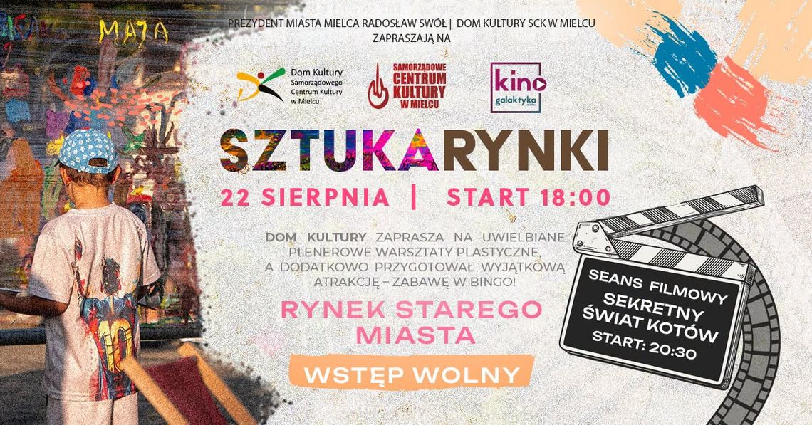Wakacje w pełni. Mielec zaprasza na Rynek Wakacje w pełni. Mielec zaprasza na Rynek