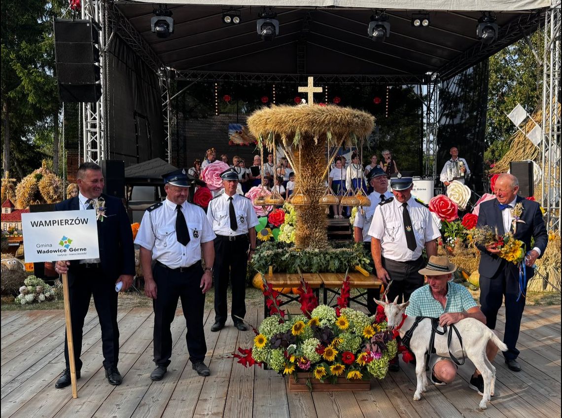 Wampierzów gospodarzem Dożynek Gminy Wadowice Górne [ZDJĘCIA]
