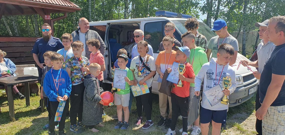 Wędkarski Puchar Burmistrza na stawach „Żabieniec” w Radomyślu Wielkim