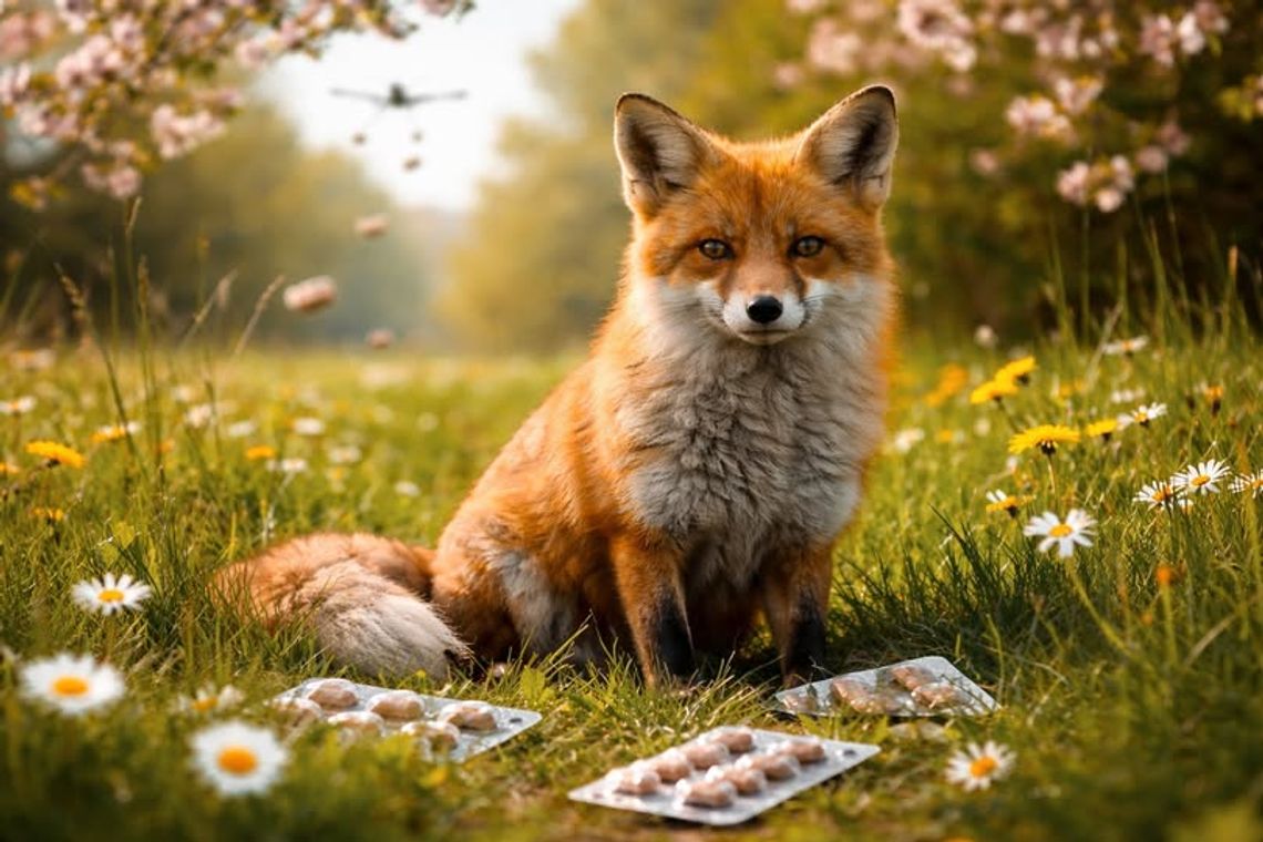 Wiosenna akcja szczepienia lisów