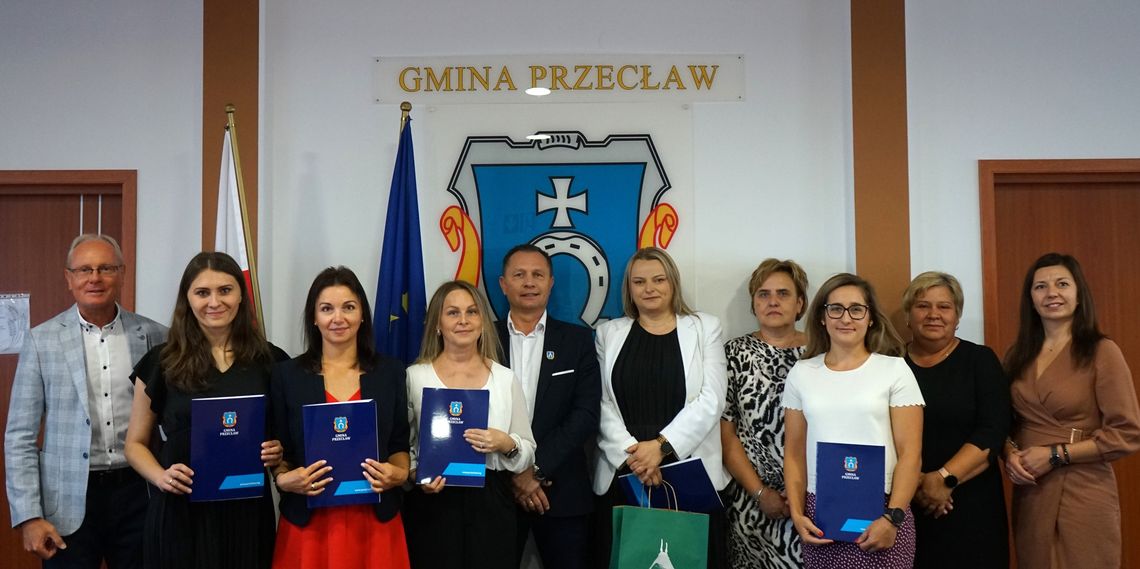 Wręczenia aktów nadania stopnia awansu zawodowego w Przecławiu