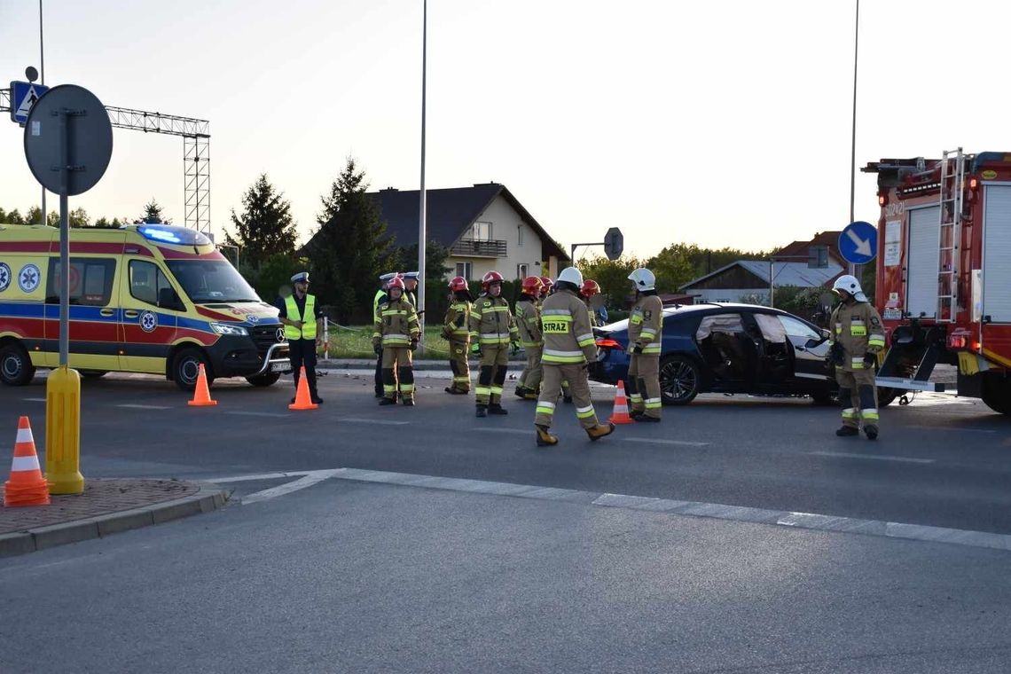 Wypadek na obwodnicy Mielca. Na miejscu liczne służby!