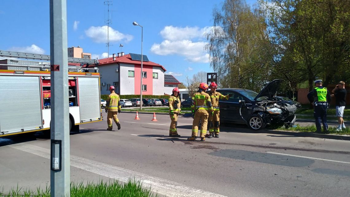 WYPADEK! Utrudnienia w Mielcu