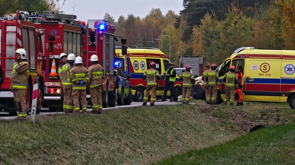 WYPADEK! Utrudnienia w Mielcu na obwodnicy WYPADEK! Utrudnienia w Mielcu na obwodnicy