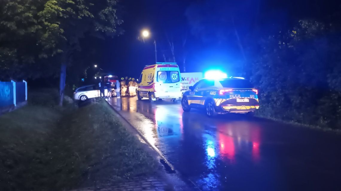 WYPADEK! Zderzenie dwóch pojazdów, zablokowana droga w gminie Przecław WYPADEK! Zderzenie dwóch pojazdów, zablokowana droga w gminie Przecław