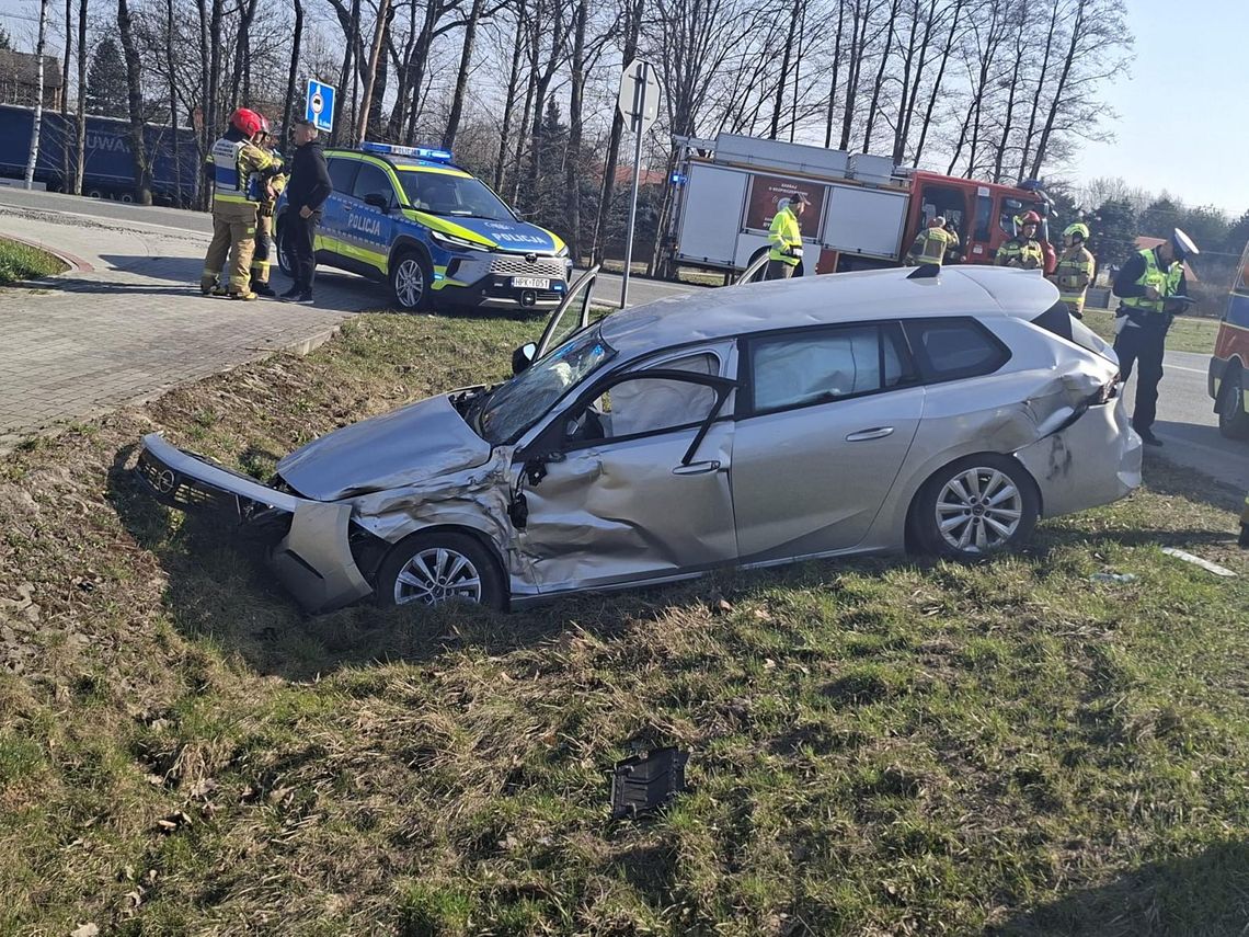 Zderzenie dwóch pojazdów Zderzenie dwóch pojazdów