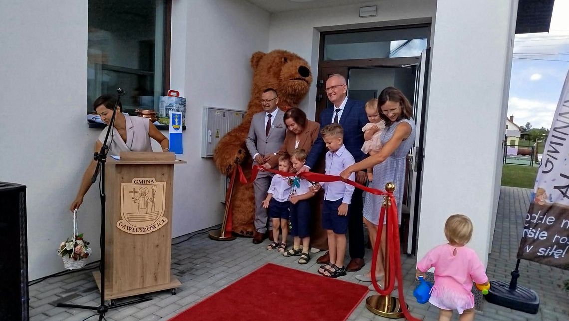 Żłobek „Akademia Wojtka Niedźwiadka” w Gawłuszowicach już otwarty