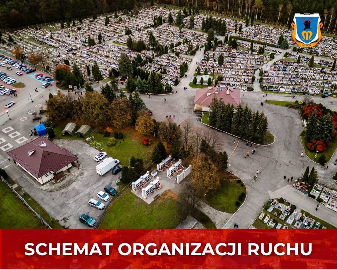 Zmiana organizacji ruchu 1 listopada przy mieleckim cmentarzu Zmiana organizacji ruchu 1 listopada przy mieleckim cmentarzu