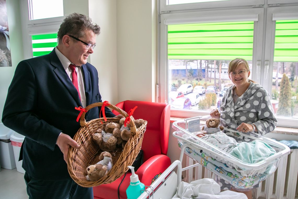 Zosia pierwszym dzieckiem z powiatu urodzonym w mieleckim szpitalu