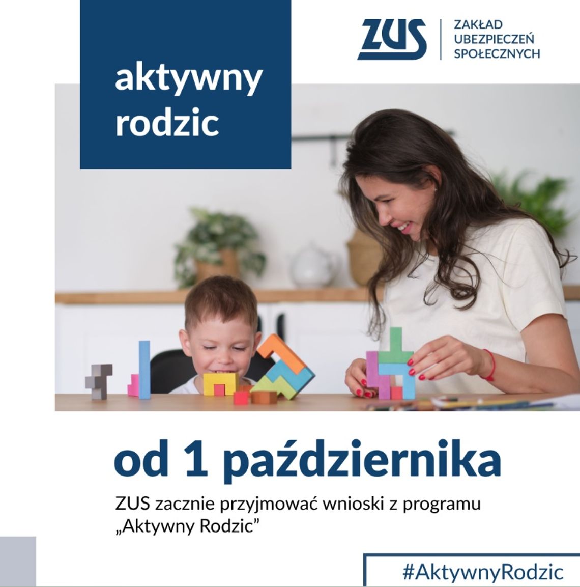 ZUS: Aktywny rodzic – wnioski od października