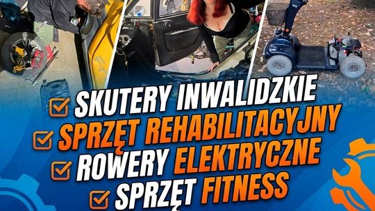 Naprawy skuterów inwalidzkich, rowerów i sprzętu rehabilitacyjnego Naprawy skuterów inwalidzkich, rowerów i sprzętu rehabilitacyjnego