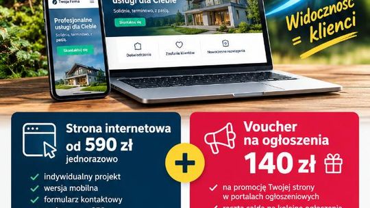Projektujemy strony i od pierwszego dnia je promujemy