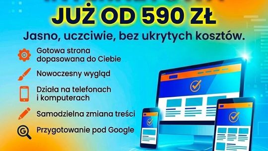 Strona internetowa już od 590 zł - BEZ PRZEPŁACANIA! + DODAWANIE OGŁOSZEŃ Strona internetowa już od 590 zł - BEZ PRZEPŁACANIA! + DODAWANIE OGŁOSZEŃ