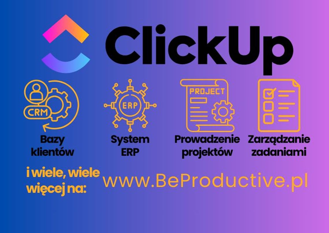 Profesjonalne wdrożenie ClickUp dla Twojej firmy Profesjonalne wdrożenie ClickUp dla Twojej firmy