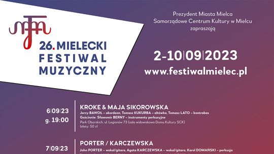 26. Mielecki Festiwal Muzyczny