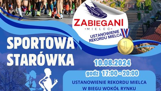 Będą ustanawiać rekord Mielca w biegu wokół rynku