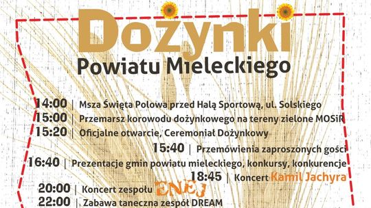 Dożynki Powiatu Mieleckiego [ZAPOWIEDŹ]