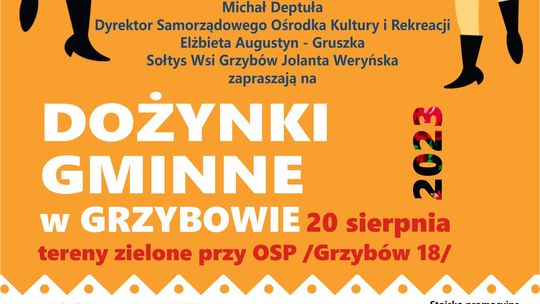 Gmina Wadowice Górne. Dożynki gminne w Grzybowie
