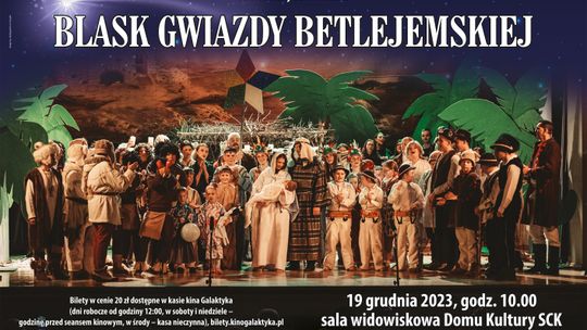 Widowisko jasełkowe „Blask gwiazdy betlejemskiej”
