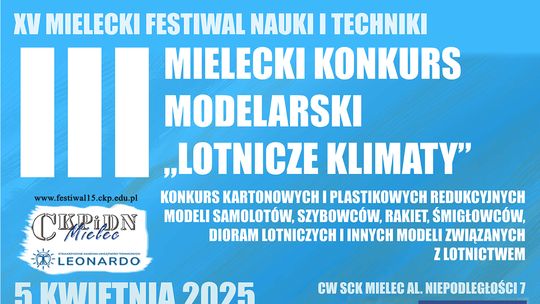 III MIELECKI KONKURS MODELARSKI „Lotnicze Klimaty” – Mielec 2025