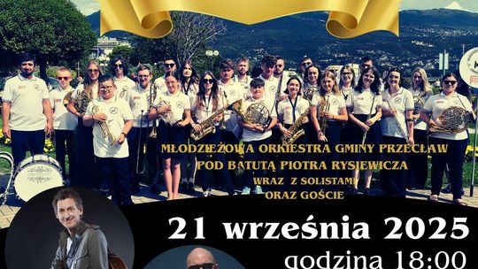 Jubileuszowy Koncert Młodzieżowej Orkiestry Gminy Przecław