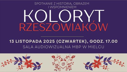 Koloryt rzeszowiaków Koloryt rzeszowiaków